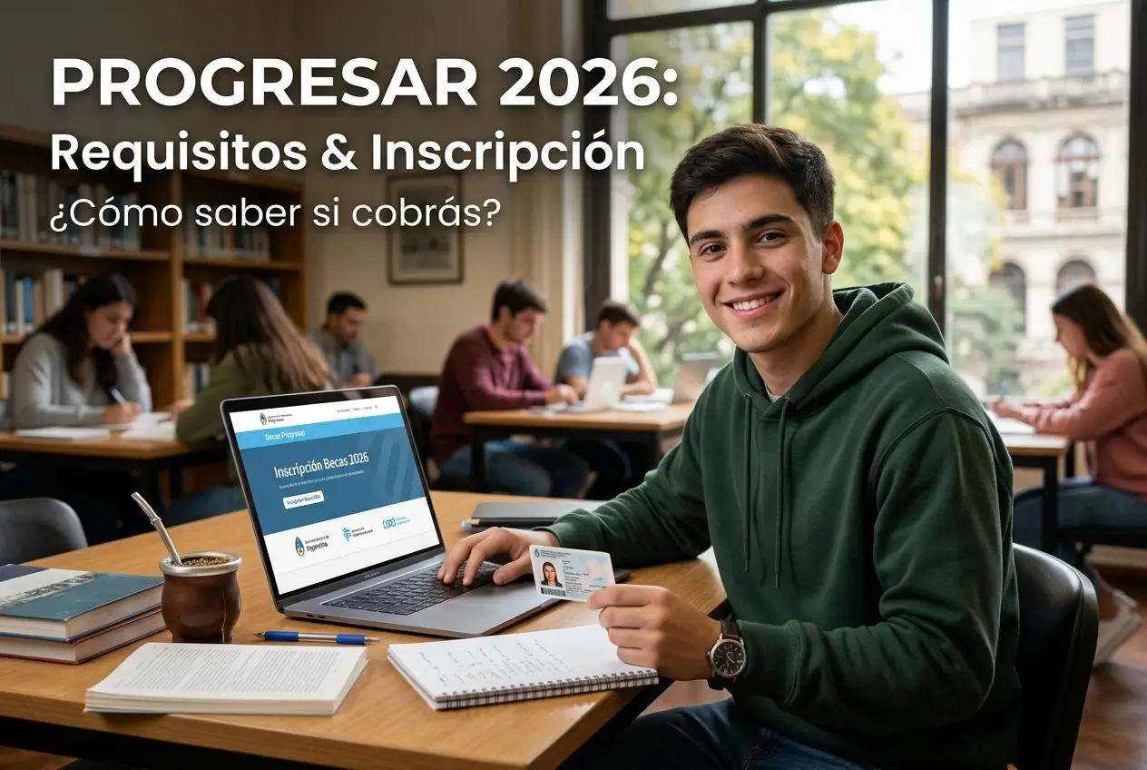 Jovem segurando cartão de identificação com site de bolsa aberto