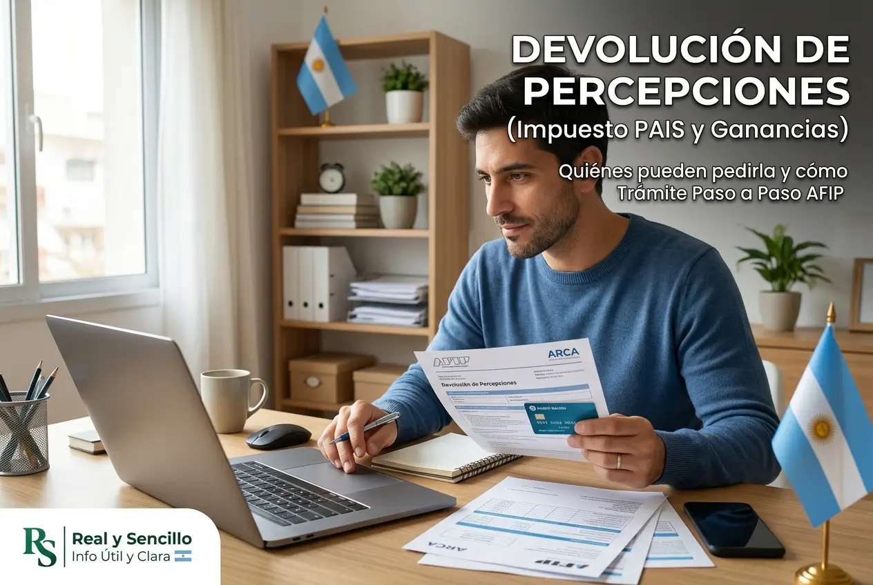 Homem revisando documentos de devolução financeira 2026