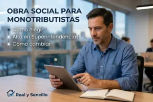 Homem em escritório moderno consultando tablet sobre finanças