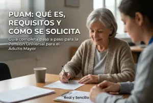 Duas mulheres discutindo sobre pensão universal para idosos